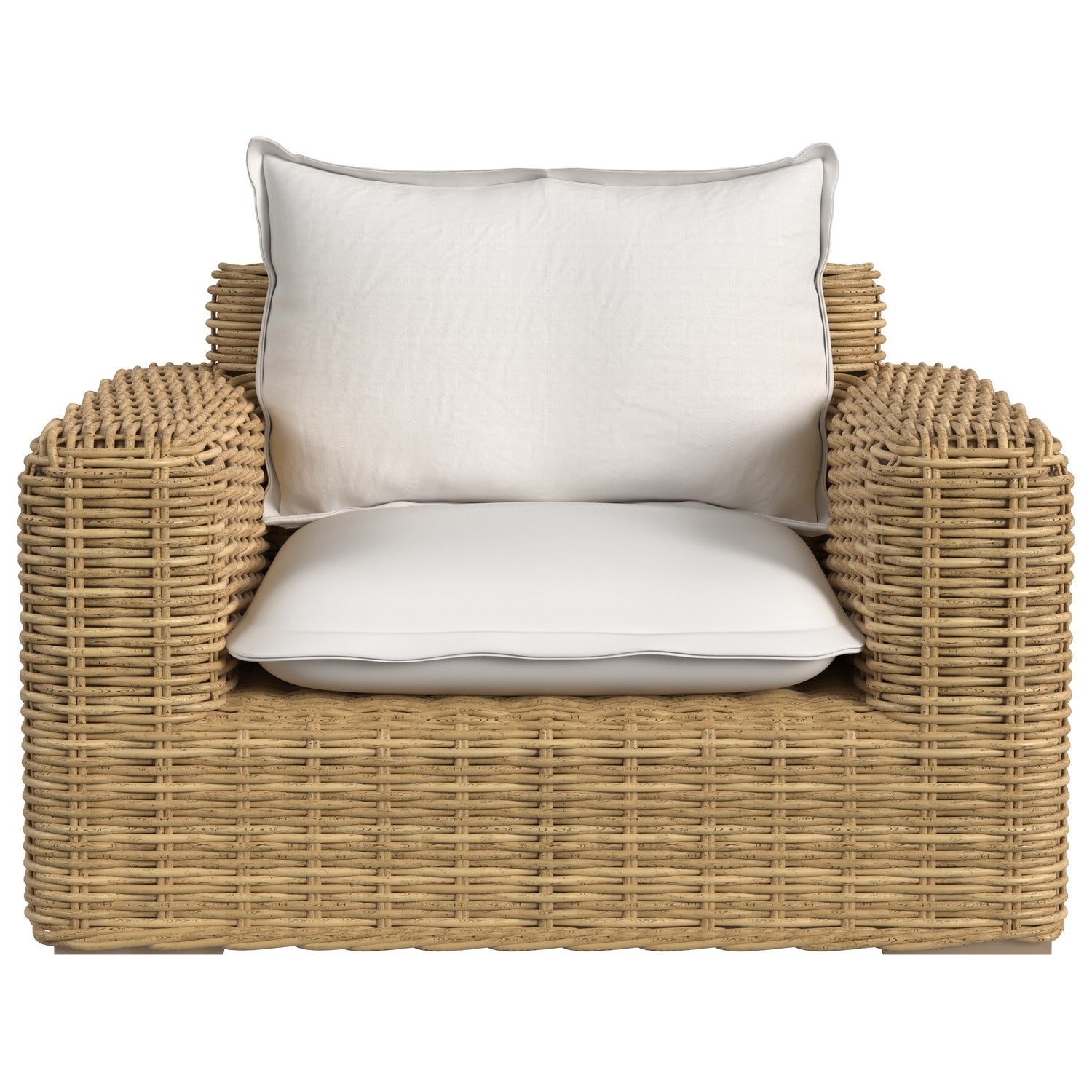 Sunset West Playa Soothe Pearl w/Flange Welt Outdoor Oversized Club Chair