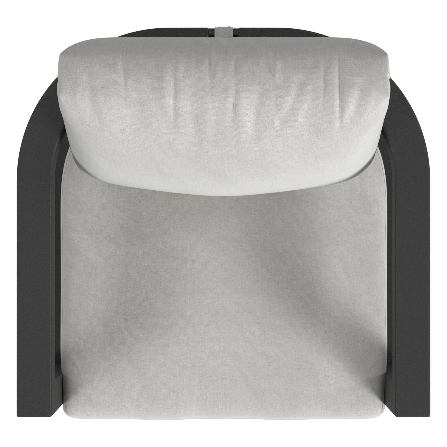 Sunset West Malibu Cast Silver Swivel Outdoor Chair
