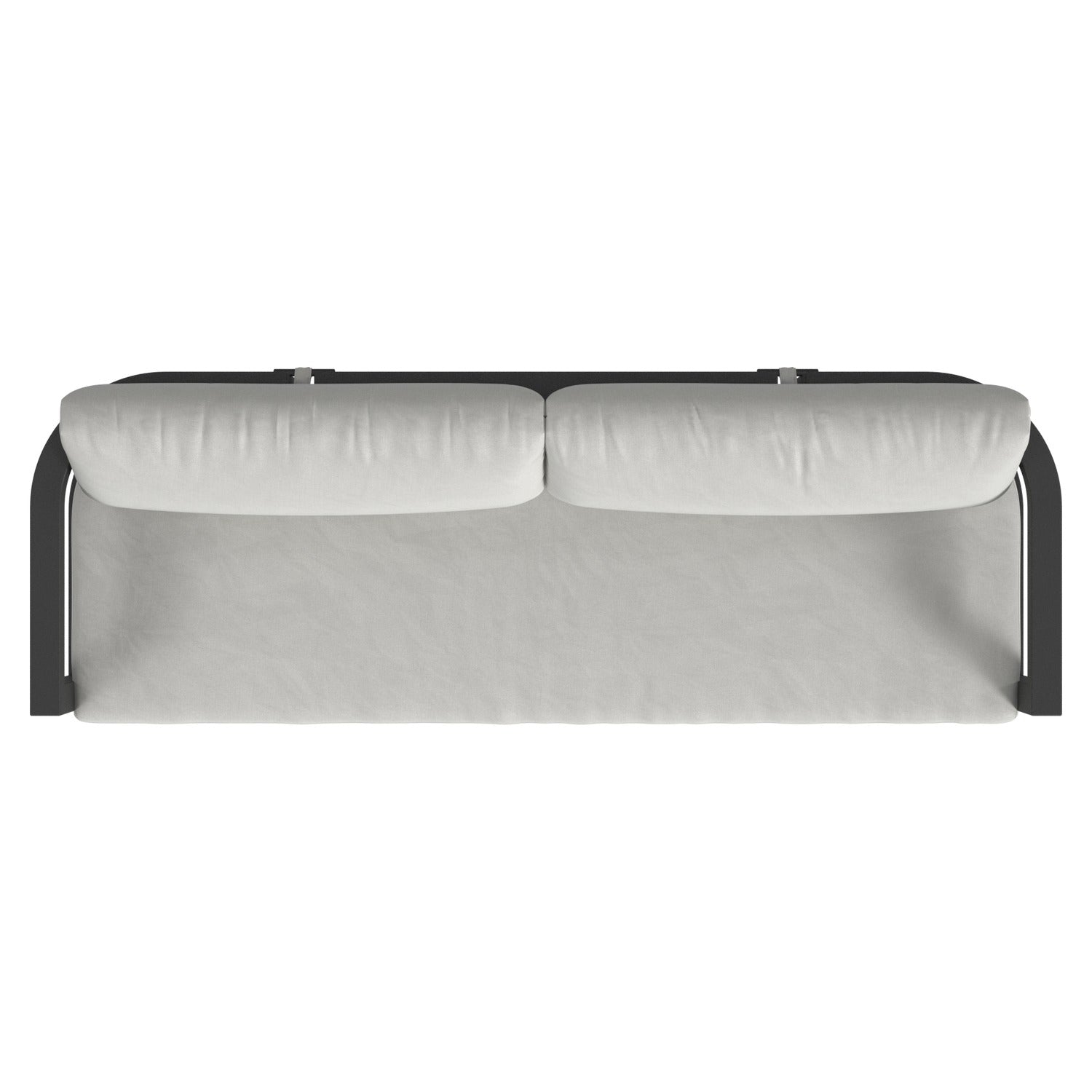 Sunset West Malibu Cast Silver Outdoor Sofa