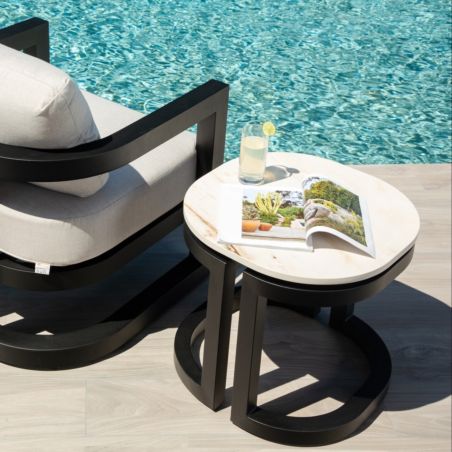 Sunset West Malibu Outdoor End Table