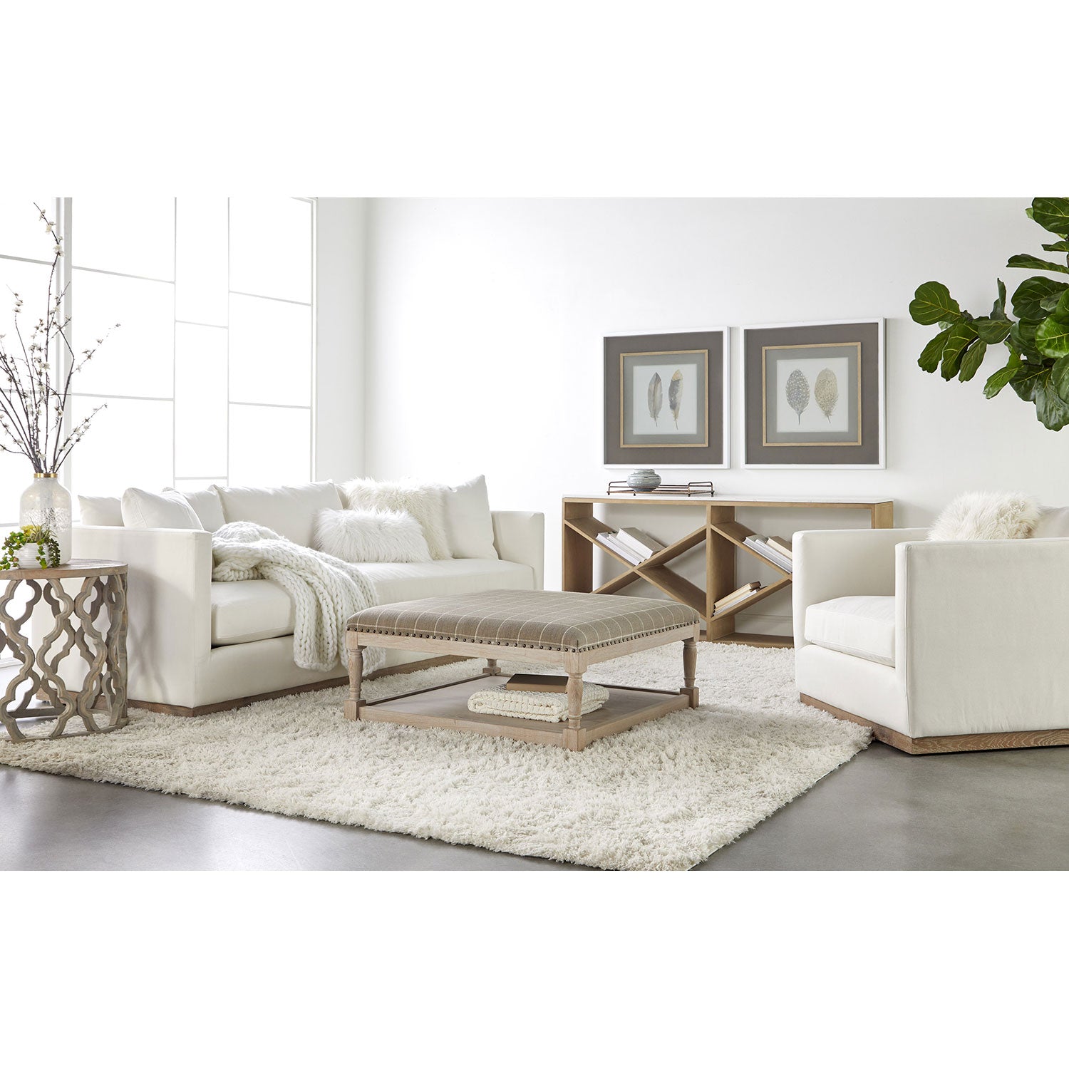 Siena Plinth Base Sofa Chair