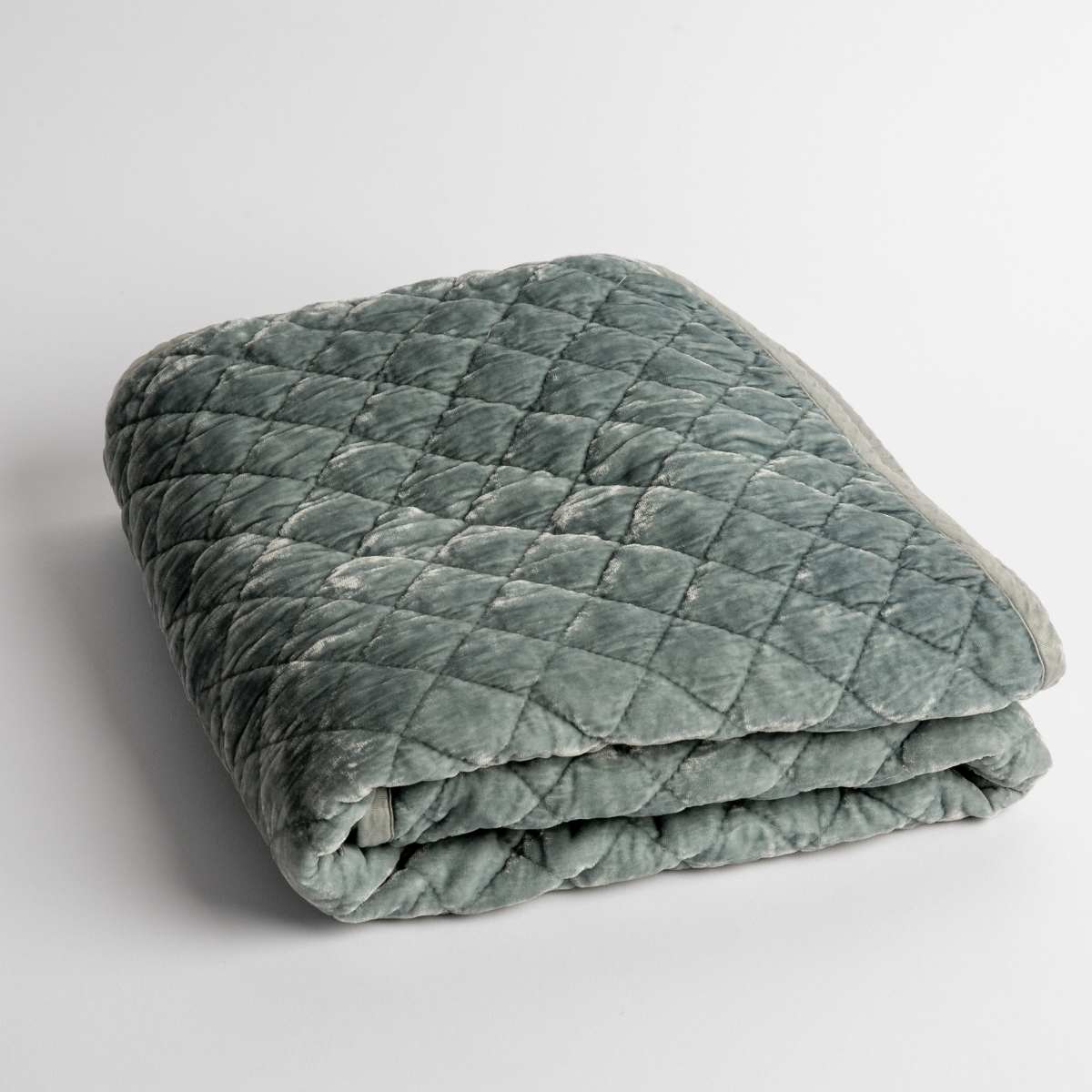 Bella Notte Silk Velvet Quilted Baby Blanket