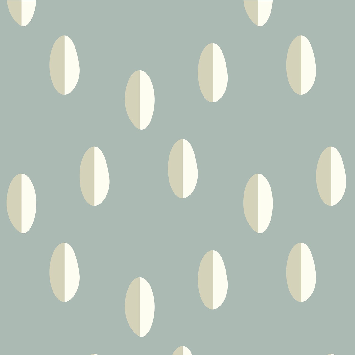 Mitchell Black Split Wallpaper