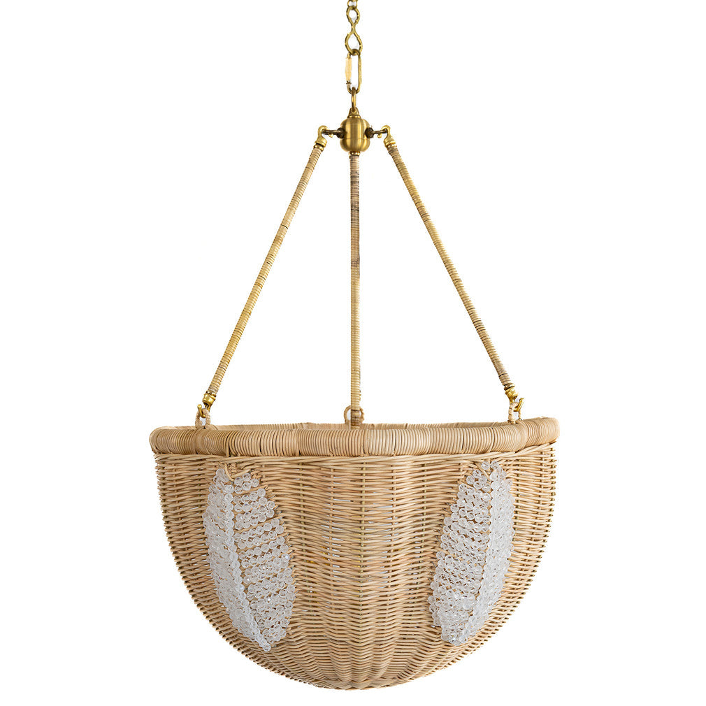 Ro Sham Beaux St Jean Clear Chandelier