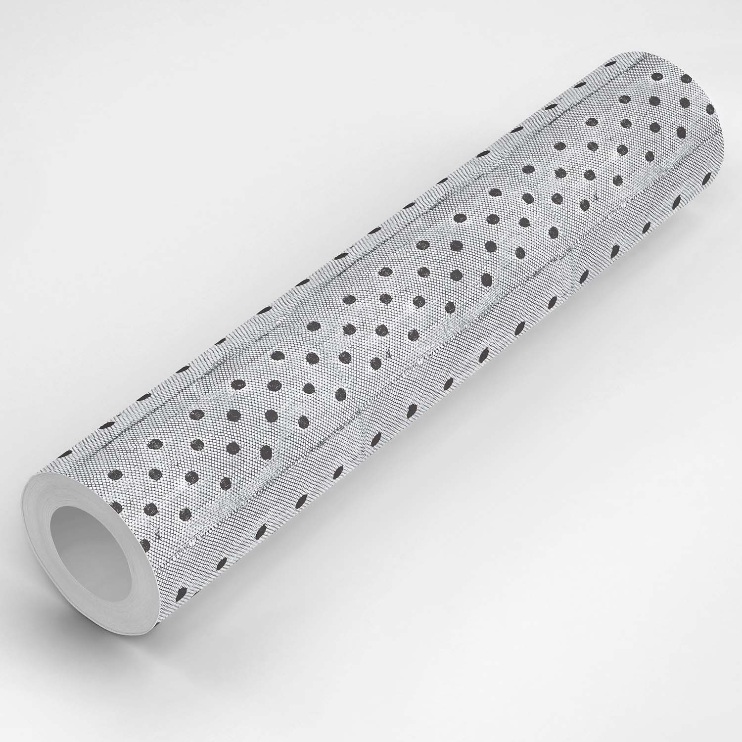 Mitchell Black Stitched Wallpaper