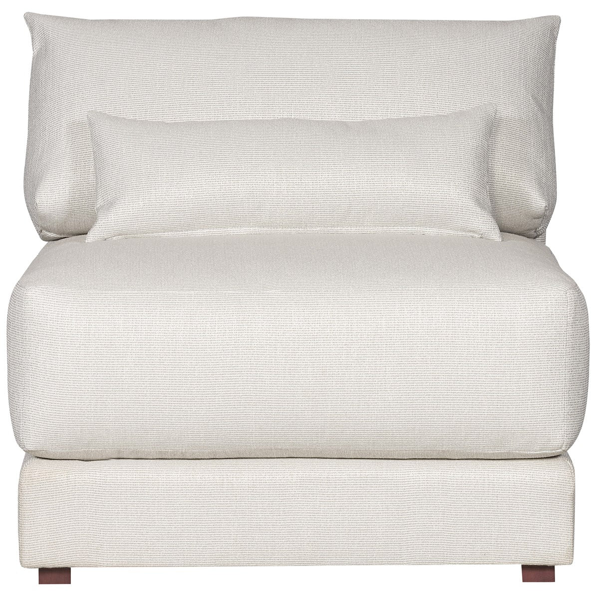 Vanguard Furniture Dove Callaloo Cotton Fabric Armless Chair