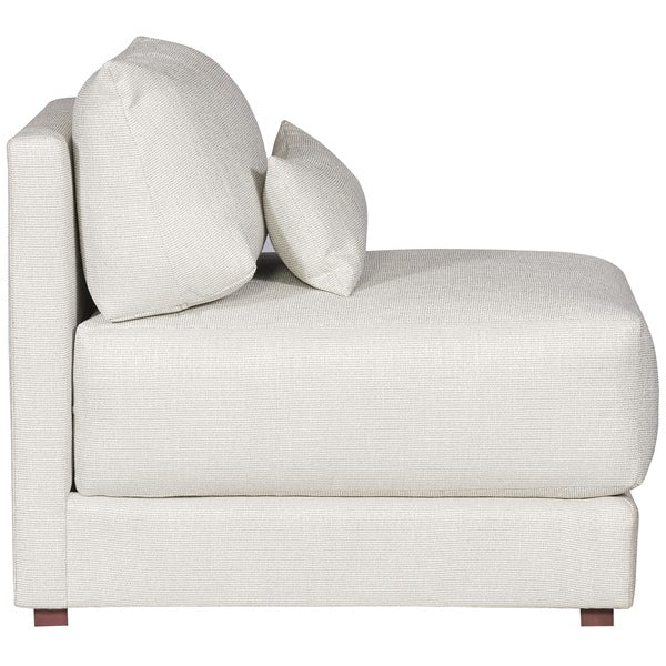 Vanguard Furniture Dove Callaloo Cotton Fabric Armless Chair