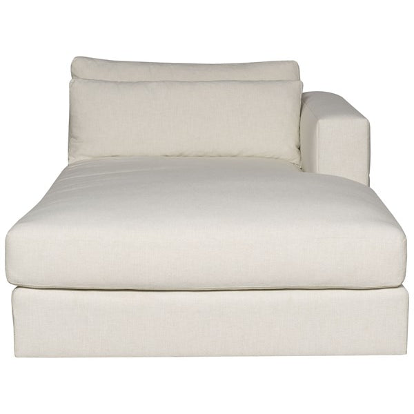 Vanguard Furniture Leone Identify Ivory Right Arm Chaise