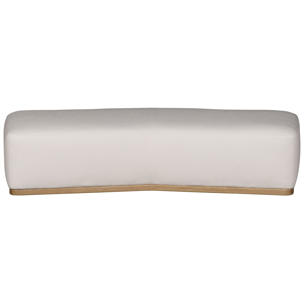 Vanguard Furniture Nest Jackpot Chalk/Wheat Angled Bumper