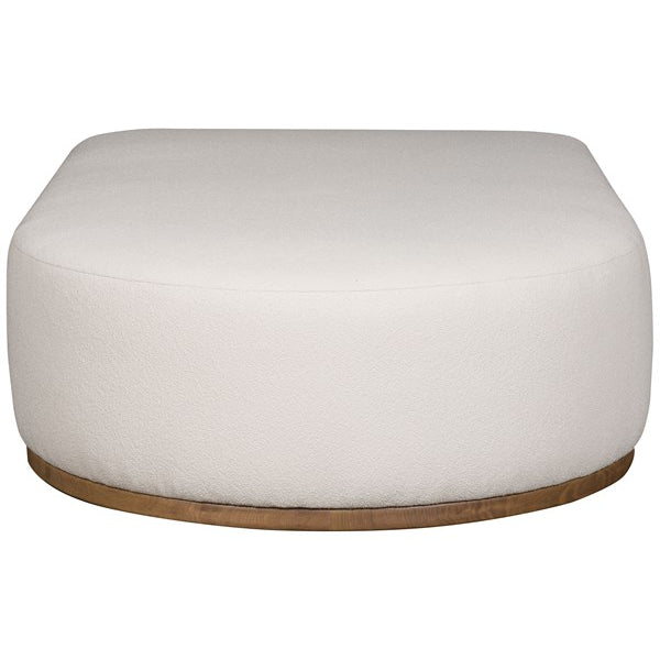 Vanguard Furniture Nest Jackpot Chalk/Wheat Curved Bumper