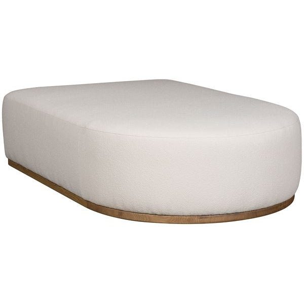Vanguard Furniture Nest Jackpot Chalk/Wheat Curved Bumper