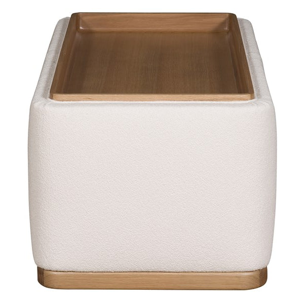 Vanguard Furniture Nest Jackpot Chalk/Wheat Wood Bumper