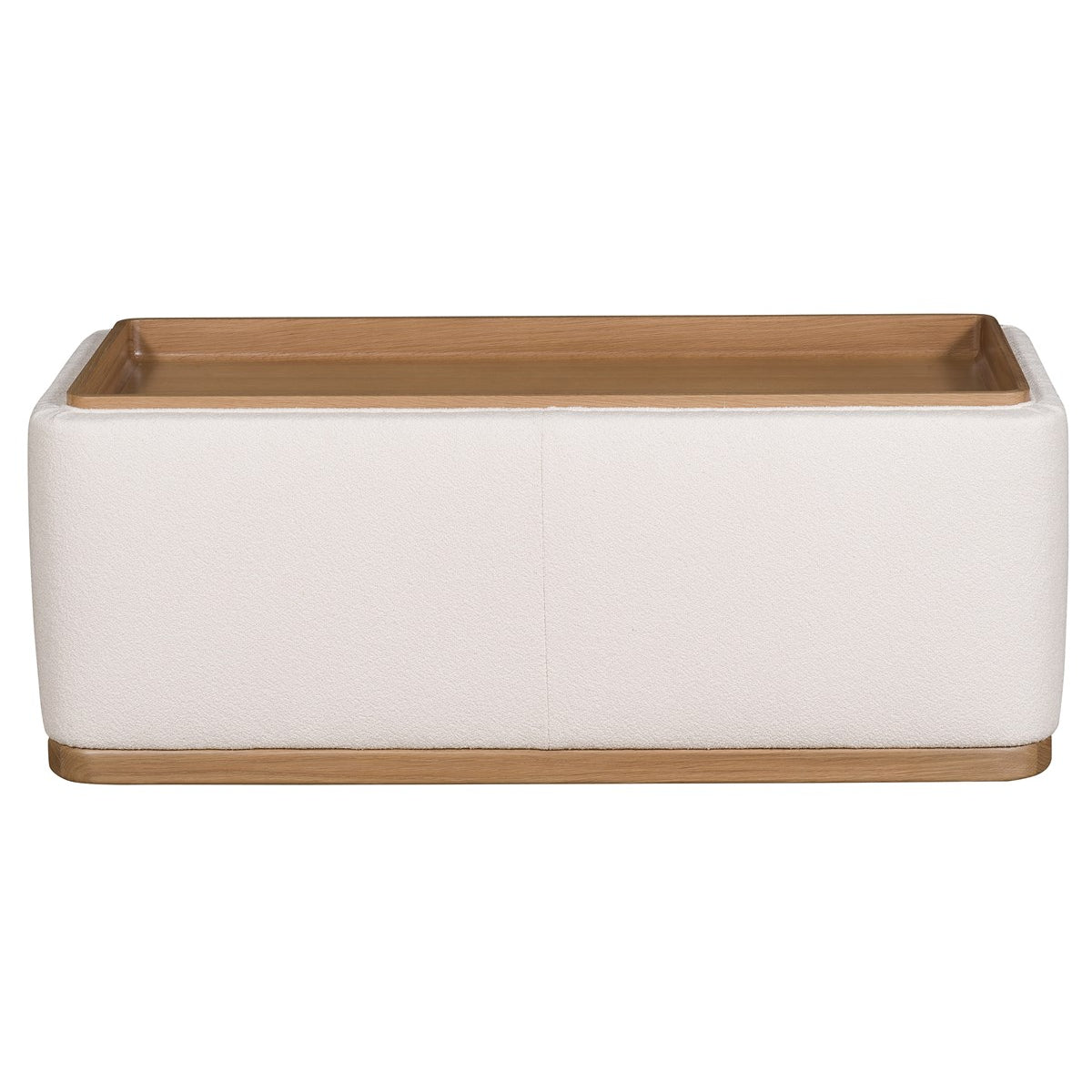 Vanguard Furniture Nest Jackpot Chalk/Wheat Wood Bumper