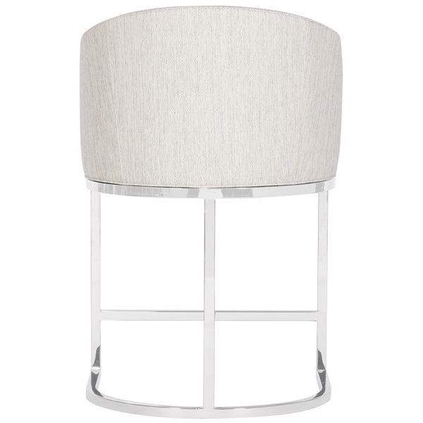 Vanguard Furniture MIY Dining Index Porcelain with Polished Nickel Performance Charley Counter Stool