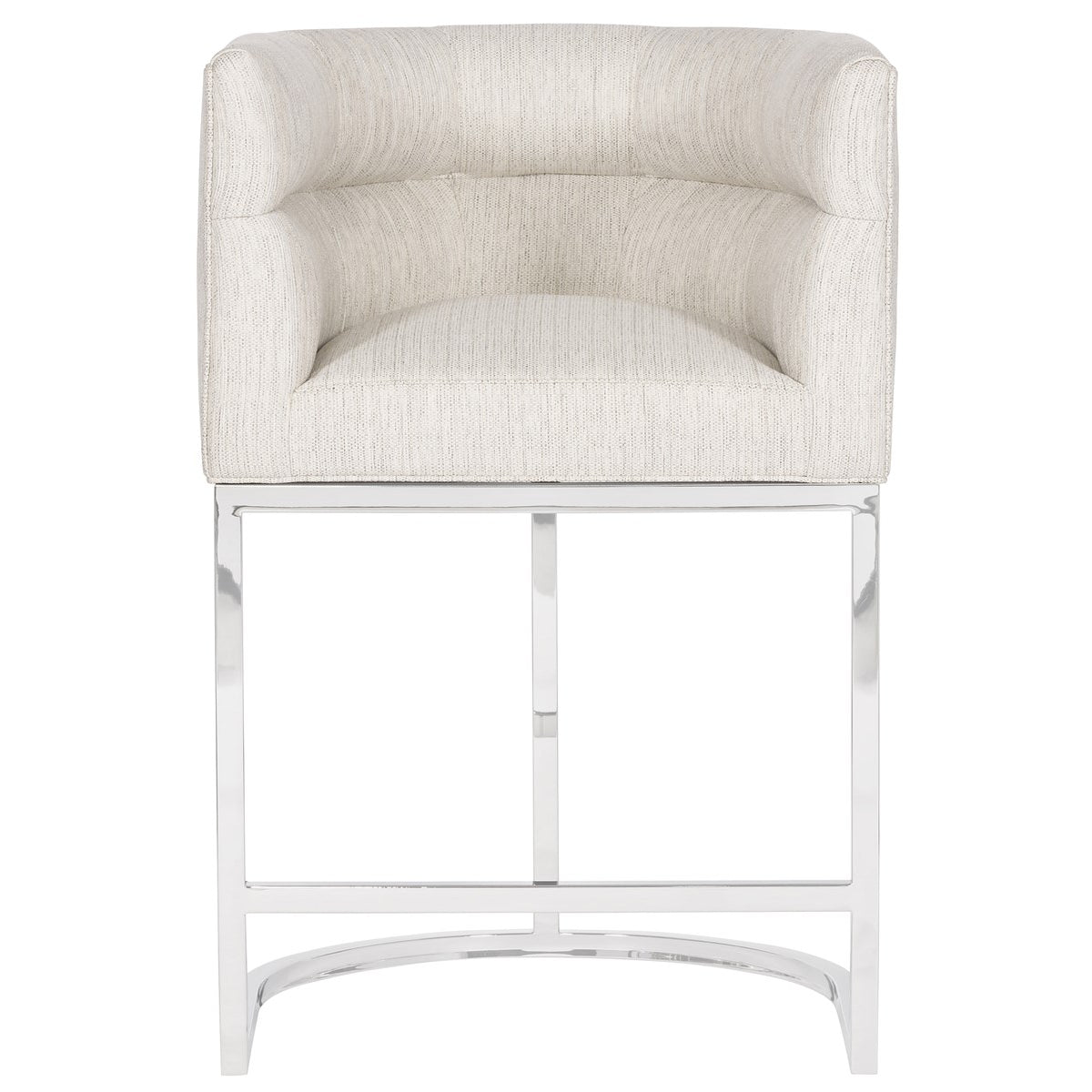 Vanguard Furniture MIY Dining Index Porcelain with Polished Nickel Performance Emmett Counter Stool