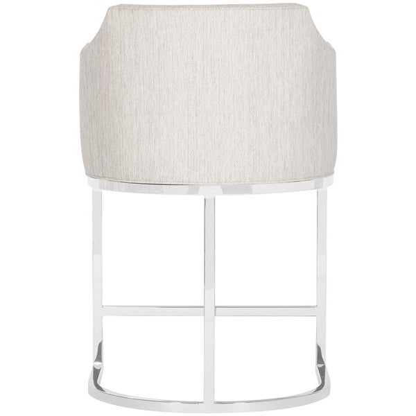 Vanguard Furniture MIY Dining Index Porcelain with Polished Nickel Performance Ian Counter Stool