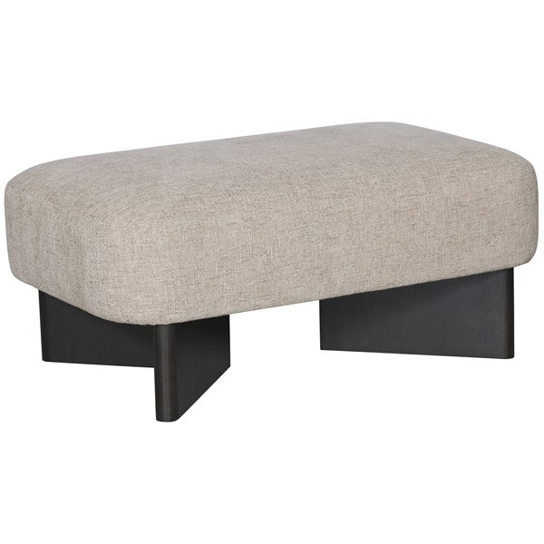 Vanguard Furniture Lola Jasper Pebble/Film Noir Bumper