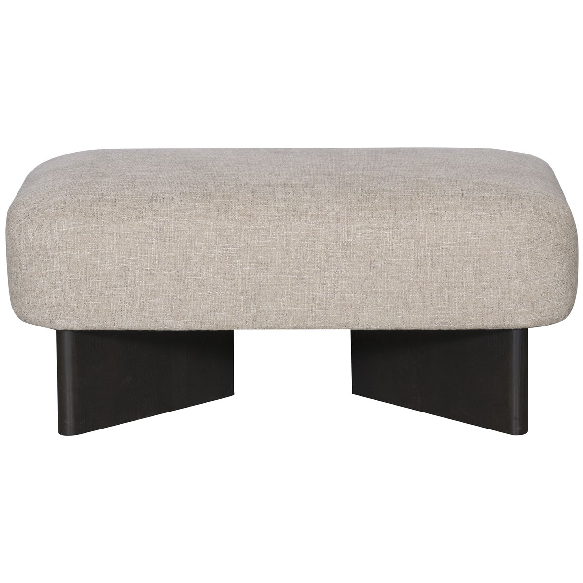 Vanguard Furniture Lola Jasper Pebble/Film Noir Bumper
