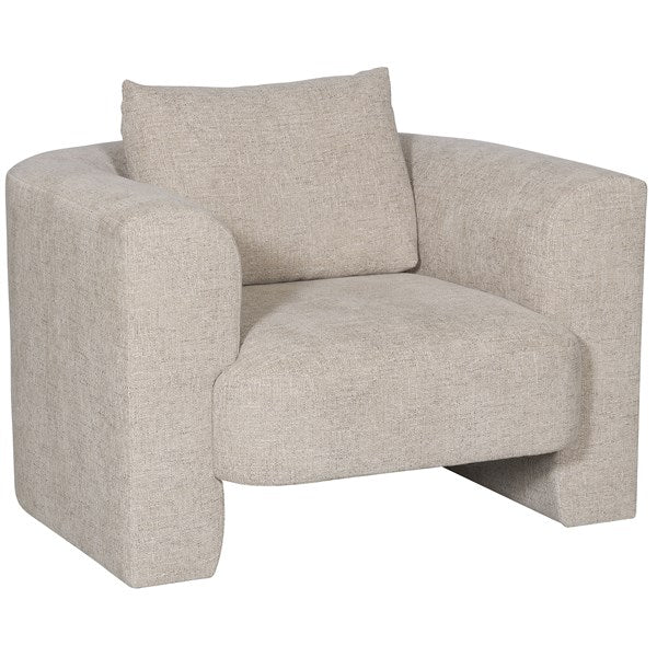 Vanguard Furniture Lola Jasper Pebble/Film Noir Chair