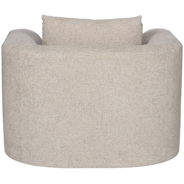 Vanguard Furniture Lola Jasper Pebble/Film Noir Chair
