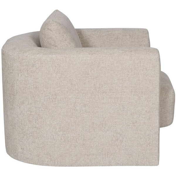 Vanguard Furniture Lola Jasper Pebble/Film Noir Chair