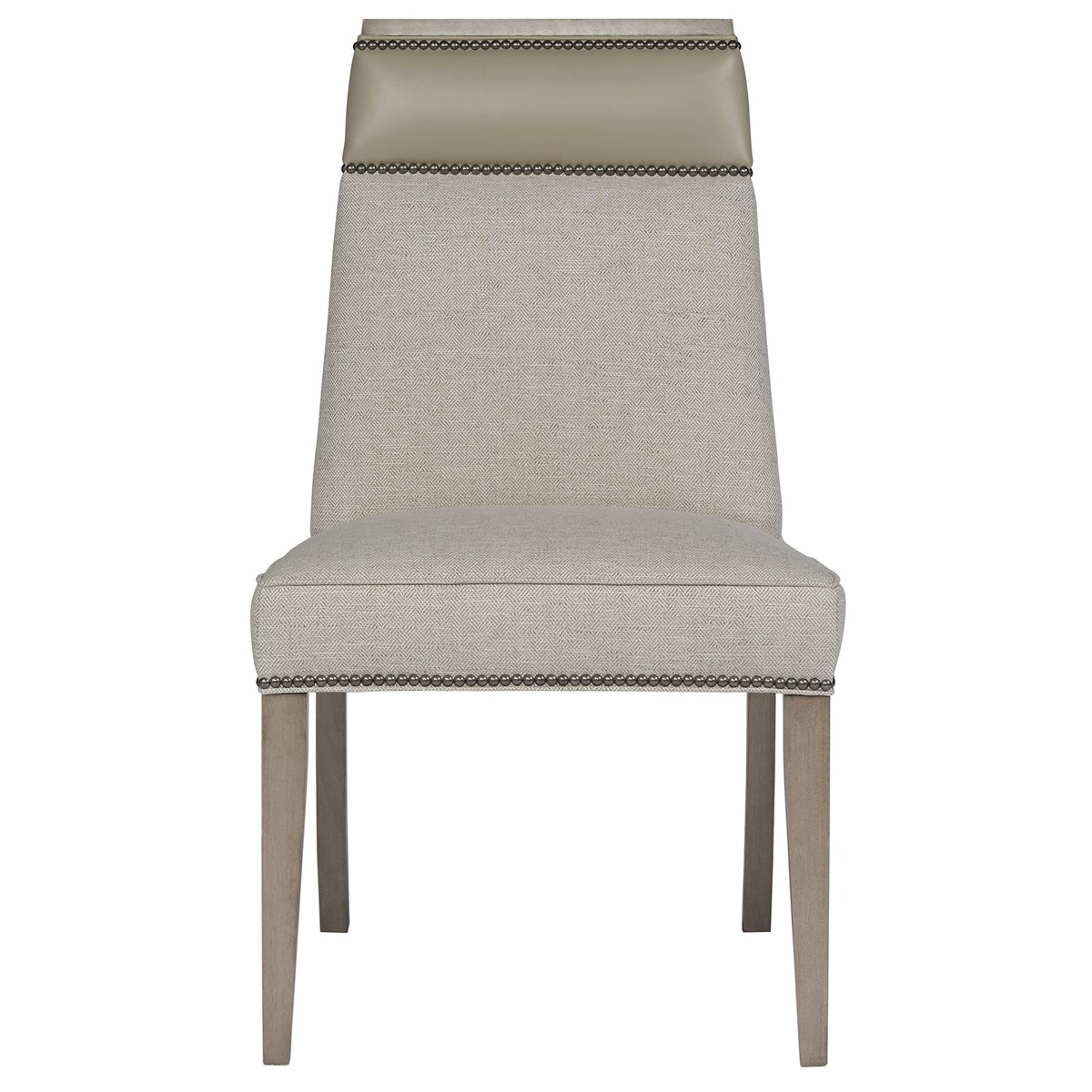Vanguard Furniture Phelps Marcus Linen/Remmy Beige/#9 Black Silver Nail/Silverthorne Dining
