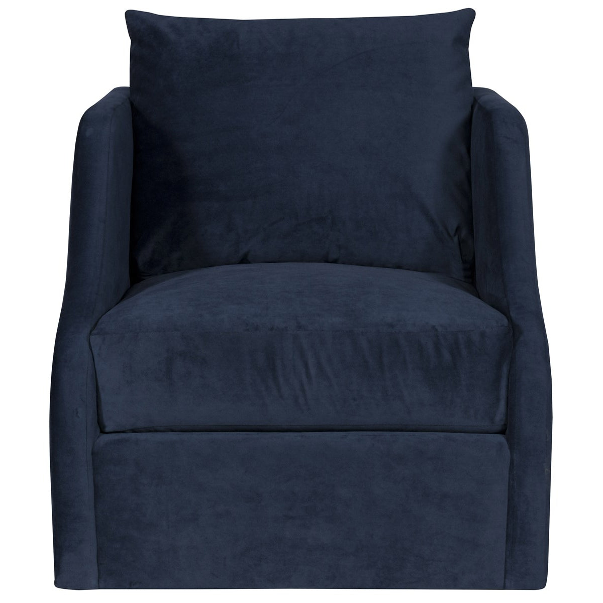 Vanguard Furniture Cora Village Ink Fabric Swivel Chair