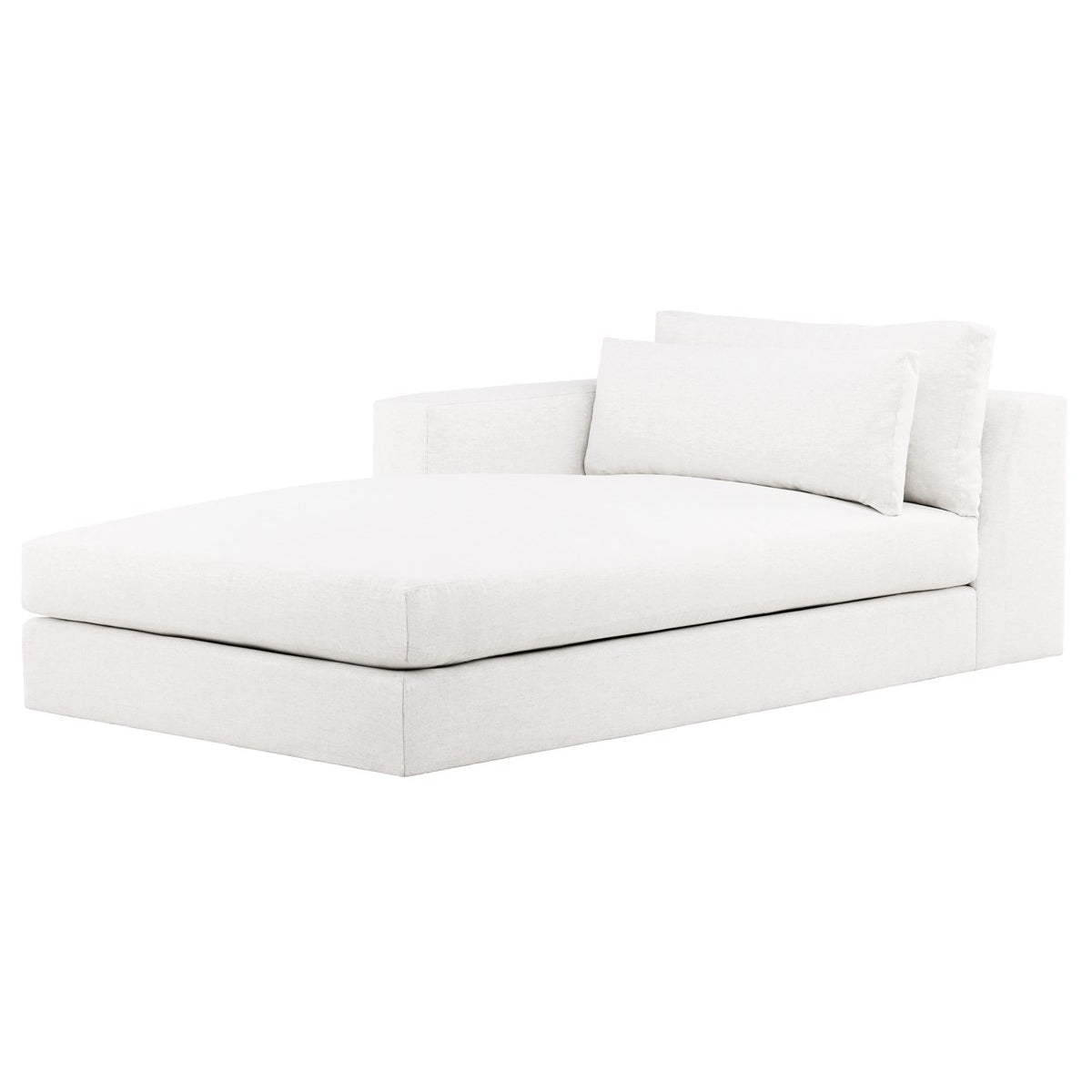 Vanguard Furniture Leone Nomad Snow Left Arm Chaise
