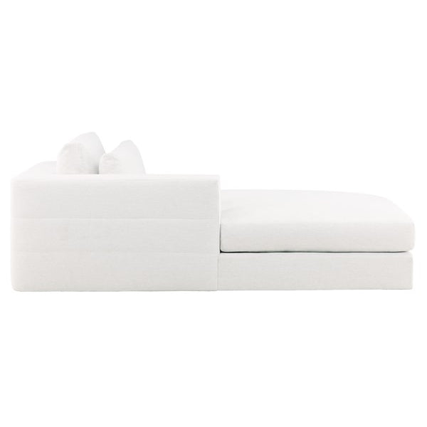 Vanguard Furniture Leone Nomad Snow Left Arm Chaise