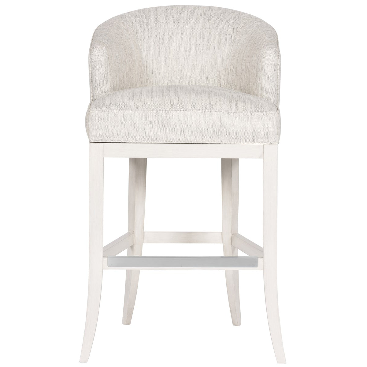 Vanguard Furniture MIY Dining Index Porcelain with Wood Flare Base Casablanca Performance Charley Barstool