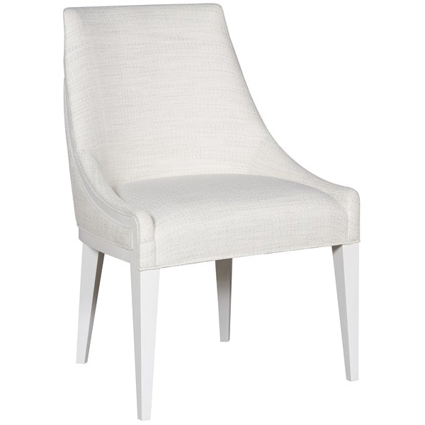 Vanguard Furniture Cove Kipri Snow Fabric with White Frost Chair