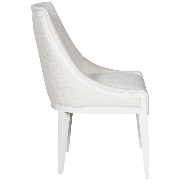 Vanguard Furniture Cove Kipri Snow Fabric with White Frost Chair