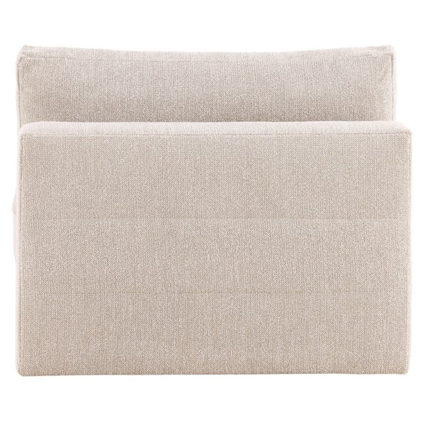 Vanguard Furniture Leone Topper Oatmeal Fabric Armless Chair