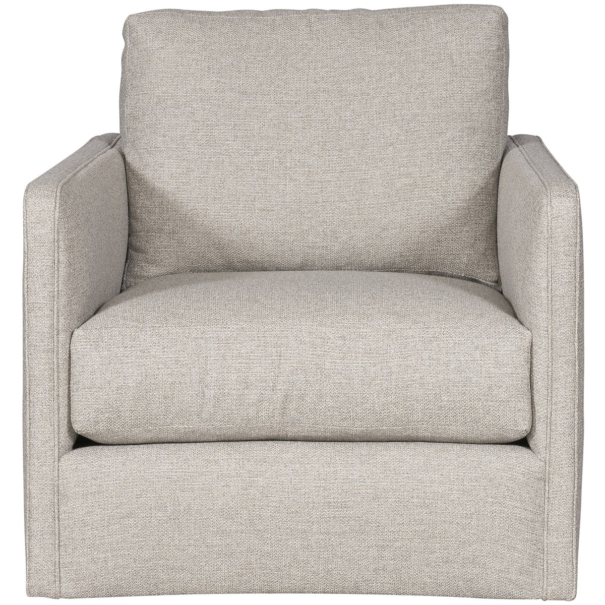 Vanguard Furniture Wynne Keland Pewter Fabric Swivel Chair