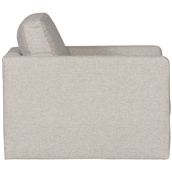 Vanguard Furniture Wynne Keland Pewter Fabric Swivel Chair
