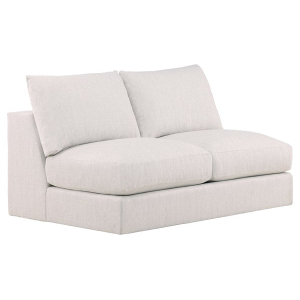 Vanguard Furniture Lucy Kizzie Natural Armless Loveseat
