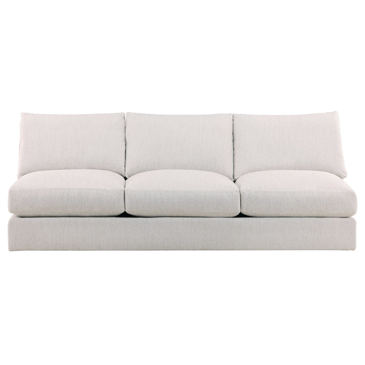 Vanguard Furniture Lucy Kizzie Natural Armless Sofa