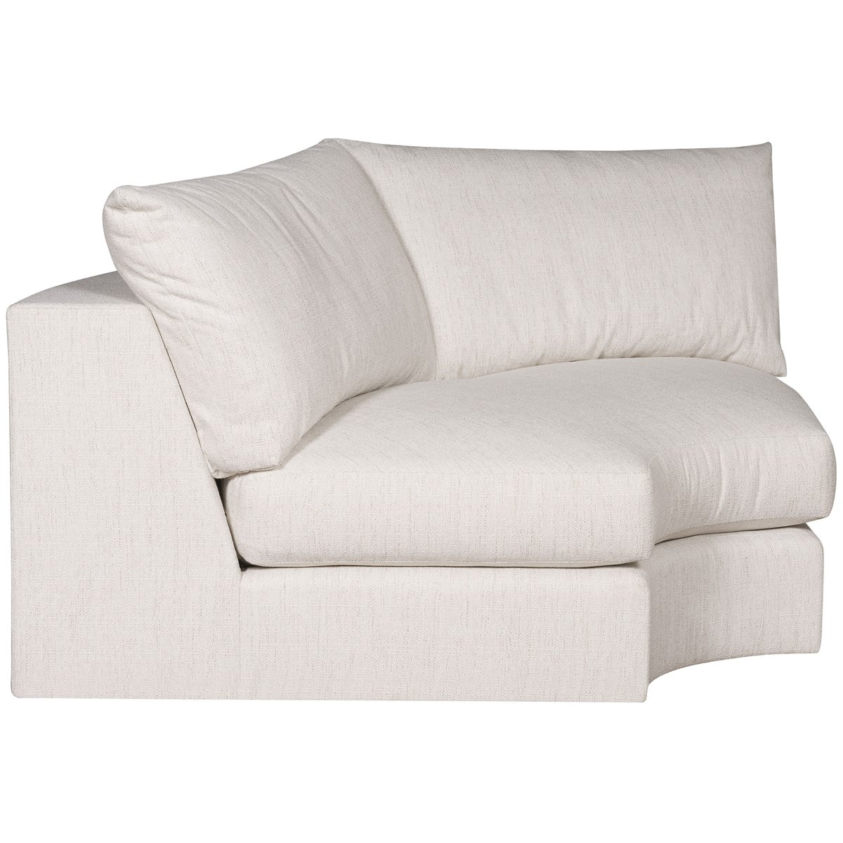 Vanguard Furniture Lucy Kizzie Natural Curved Quarter Turn