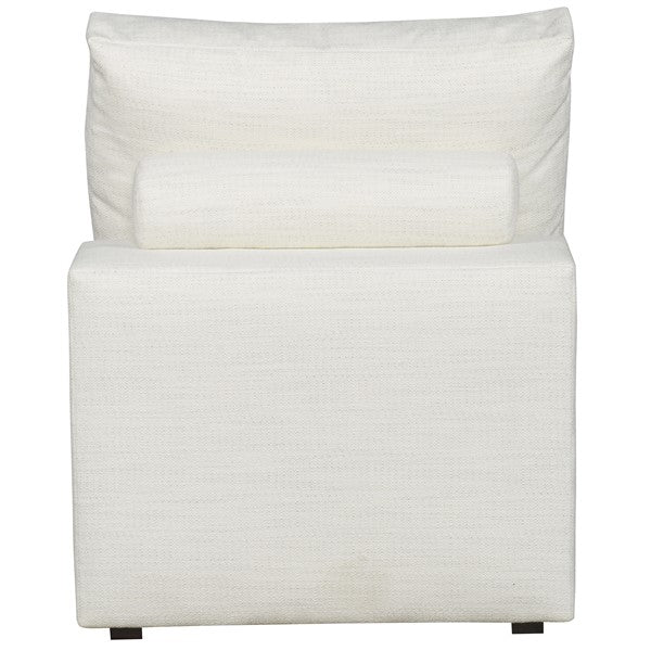 Vanguard Furniture Lucca Kipri Snow Armless Chair
