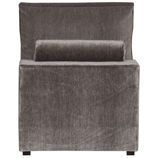 Vanguard Furniture Lucca Veto Smoke Armless Chair