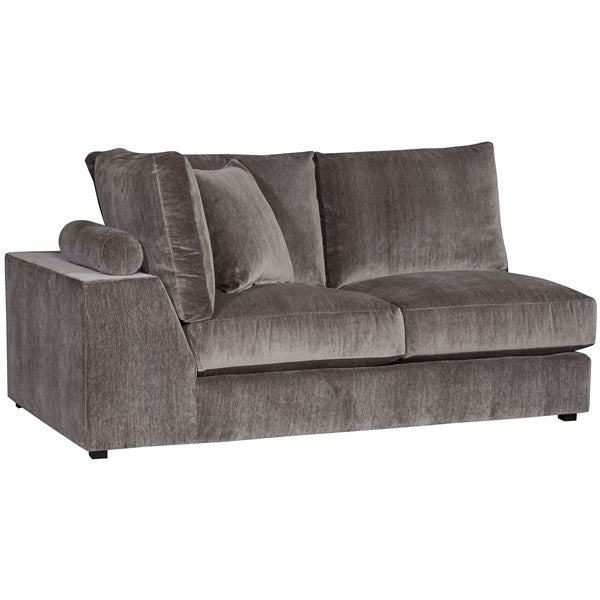 Vanguard Furniture Lucca Veto Smoke Left Corner Module