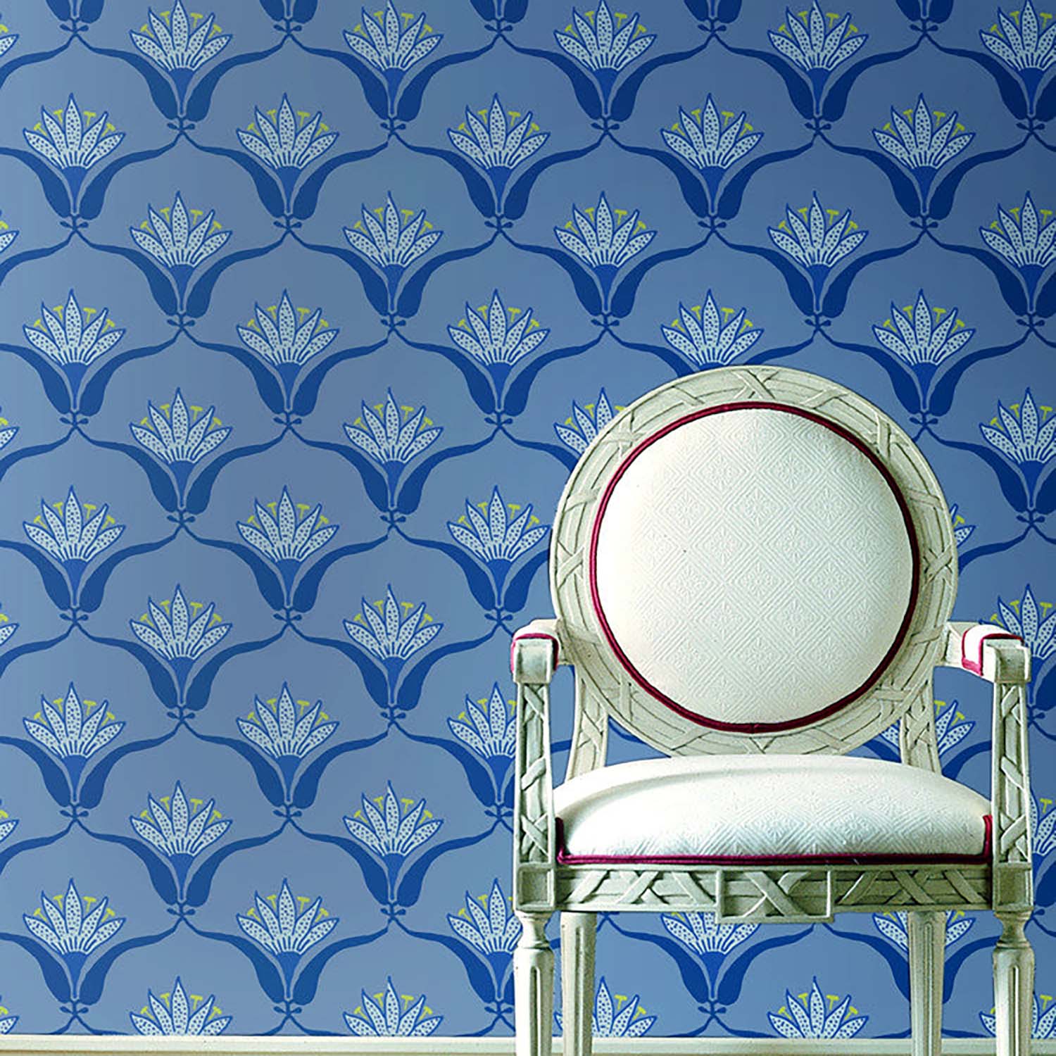 Mitchell Black Wallflower Wallpaper