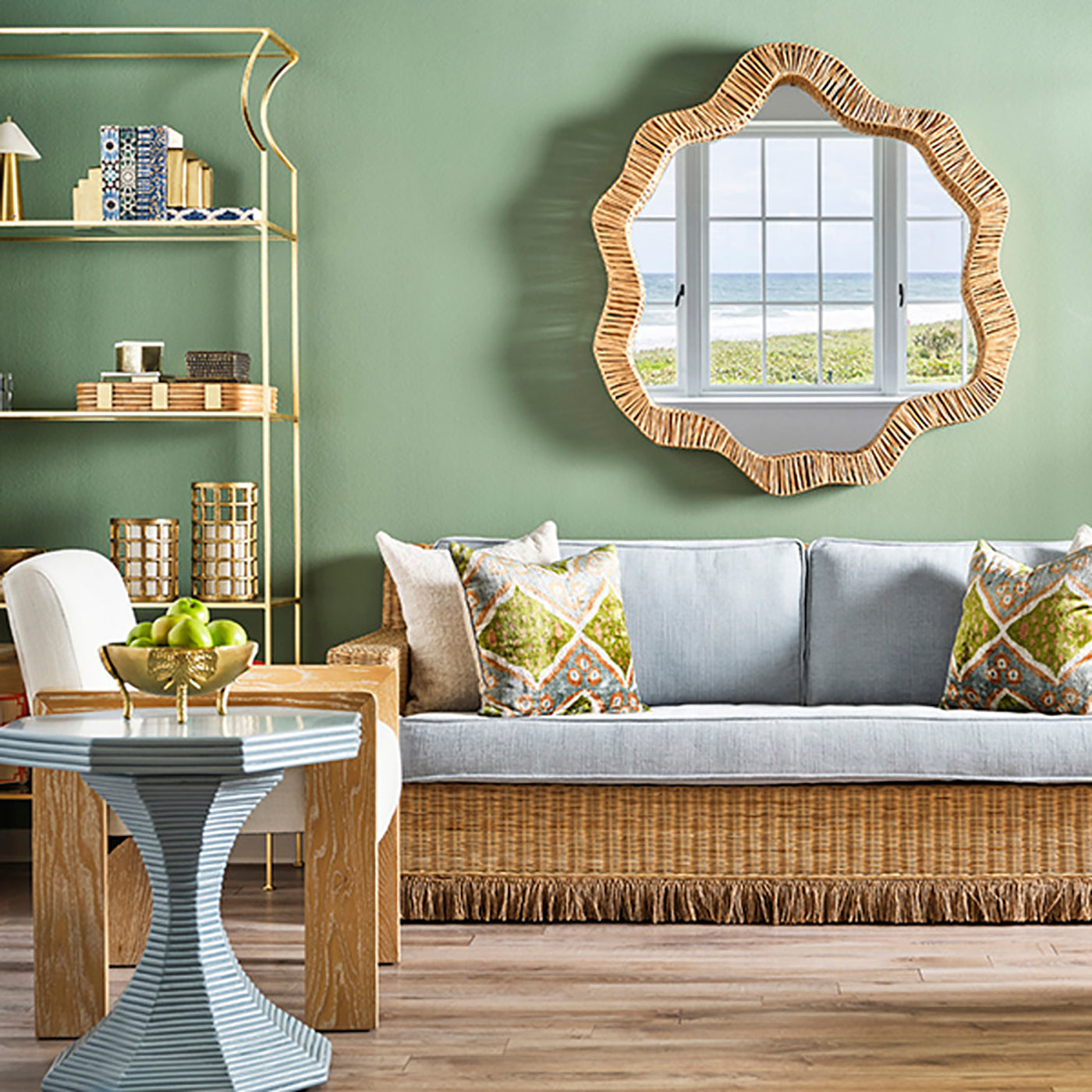 Worlds Away Giza Lounge Chair