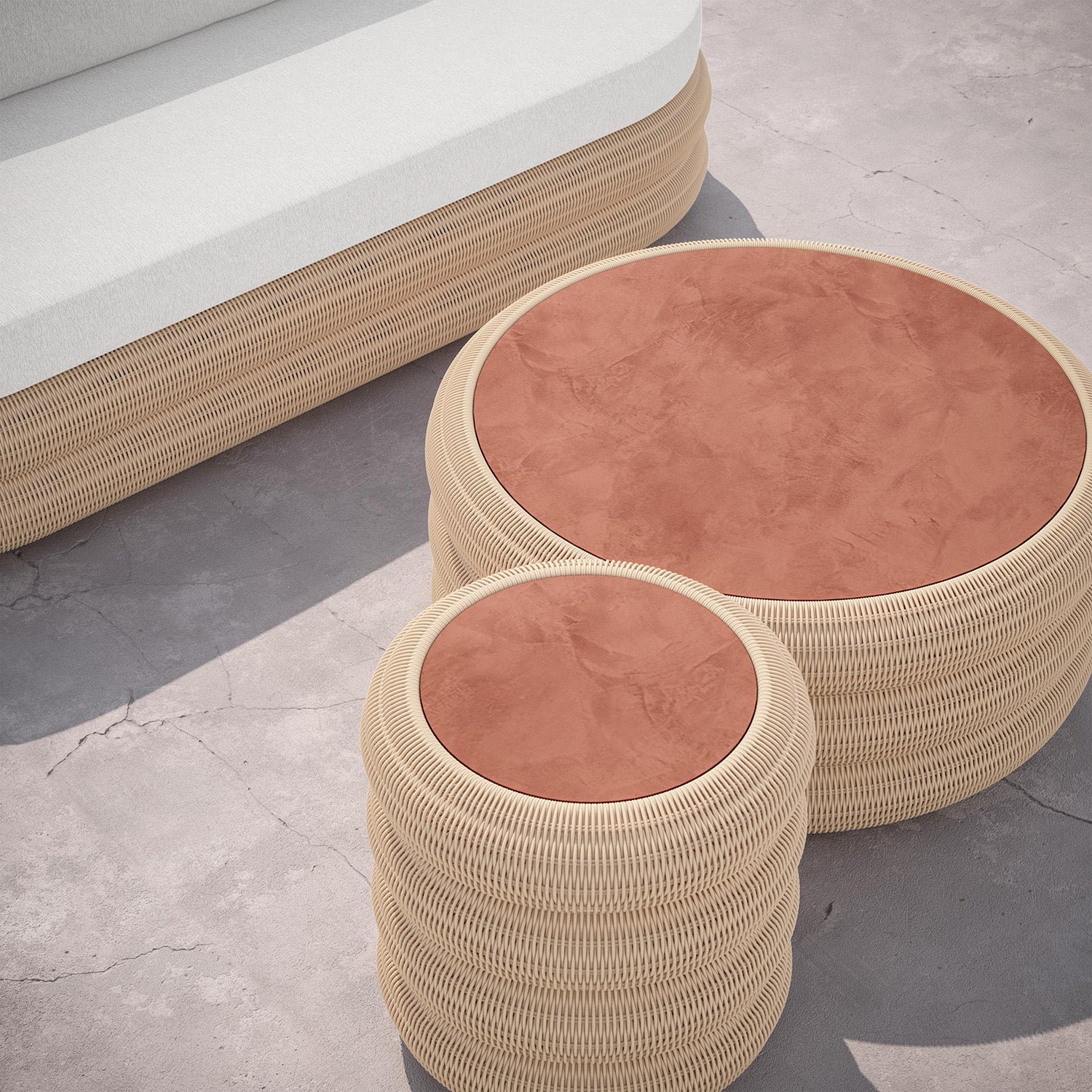 Azzurro Living Texoma Outdoor Side Table