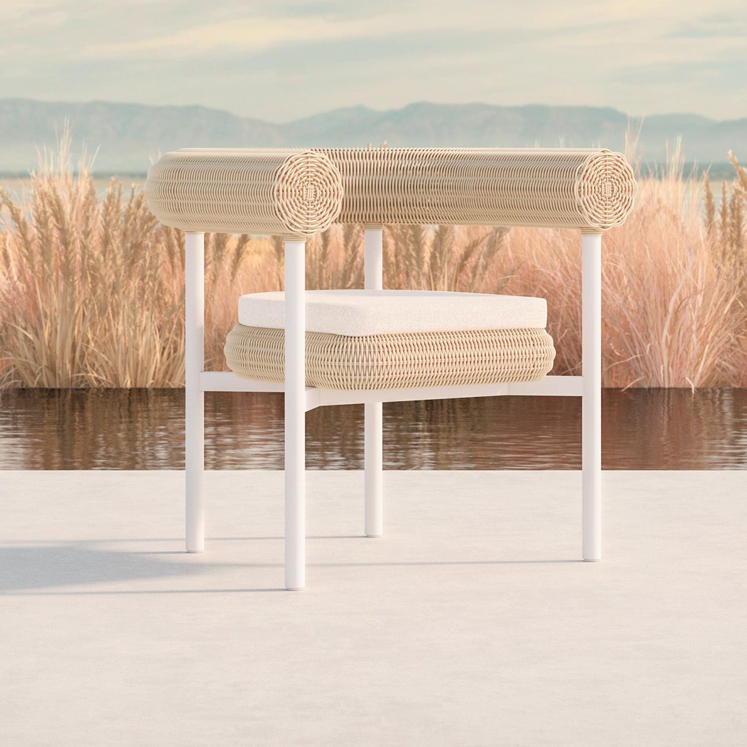 Azzurro Living Texoma Outdoor Dining Chair