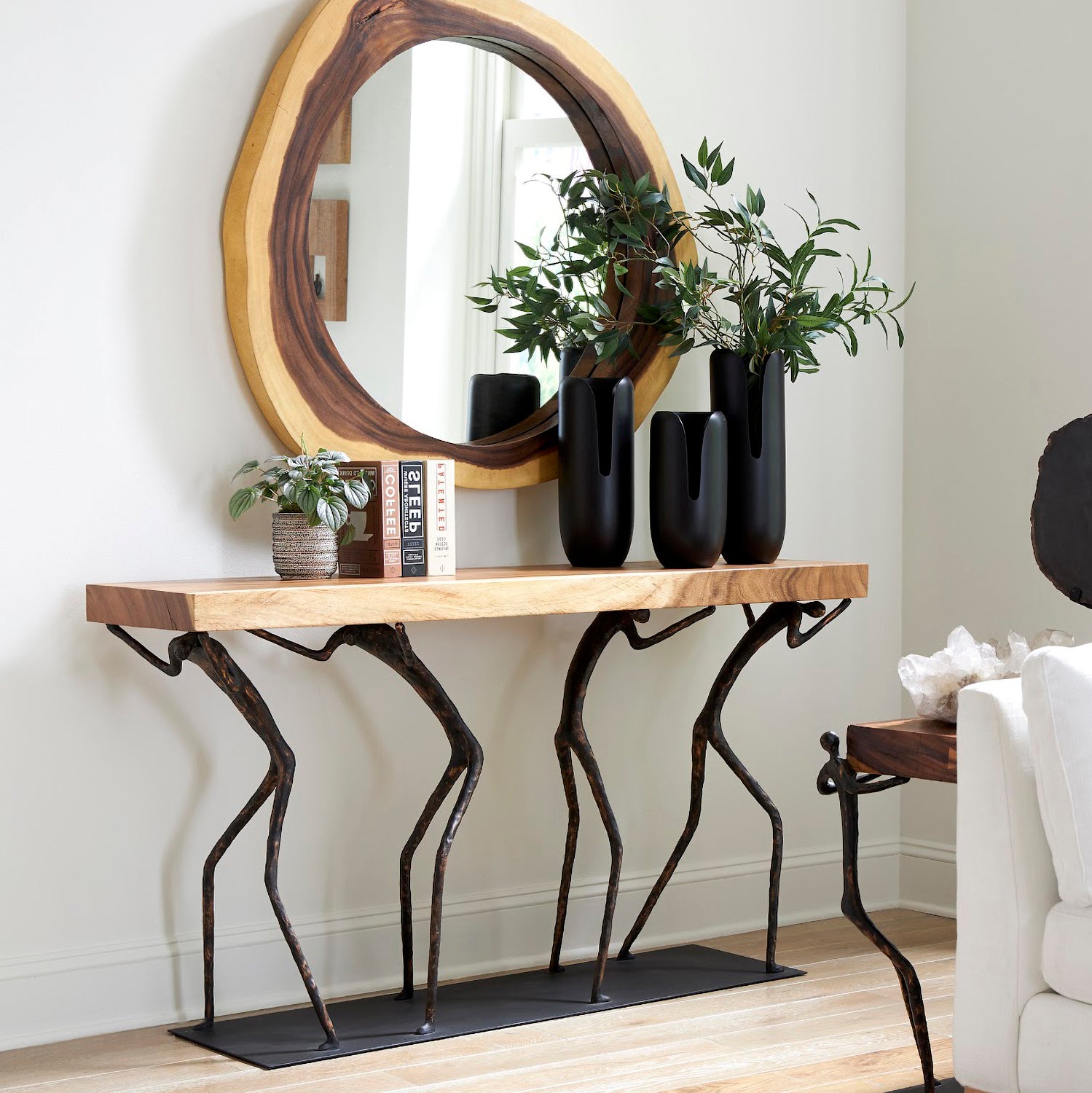 Phillips Collection Atlas Rectangle Console Table