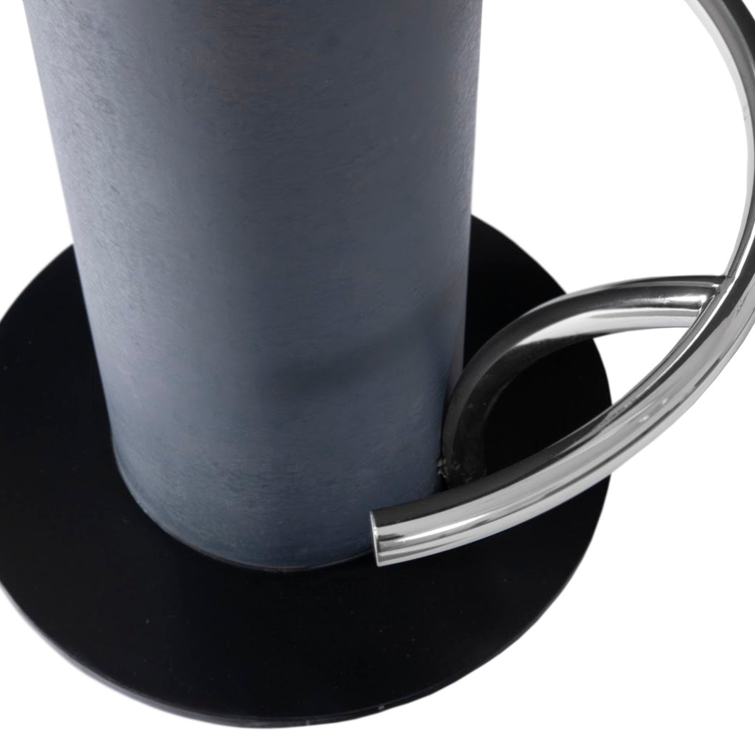 Phillips Collection Concrete Stainless Steel Bar Stool