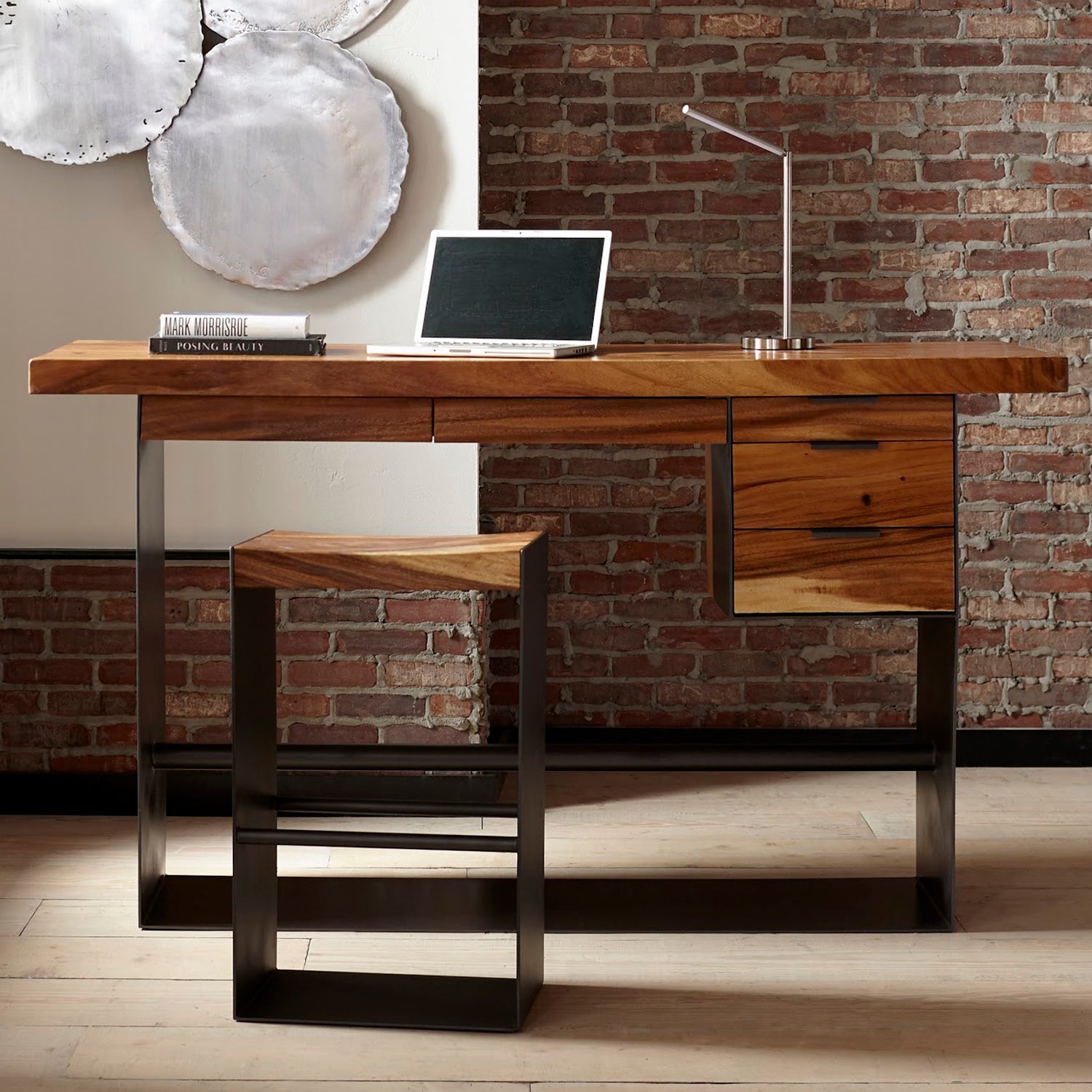 Phillips Collection Iron Frame Standing Desk