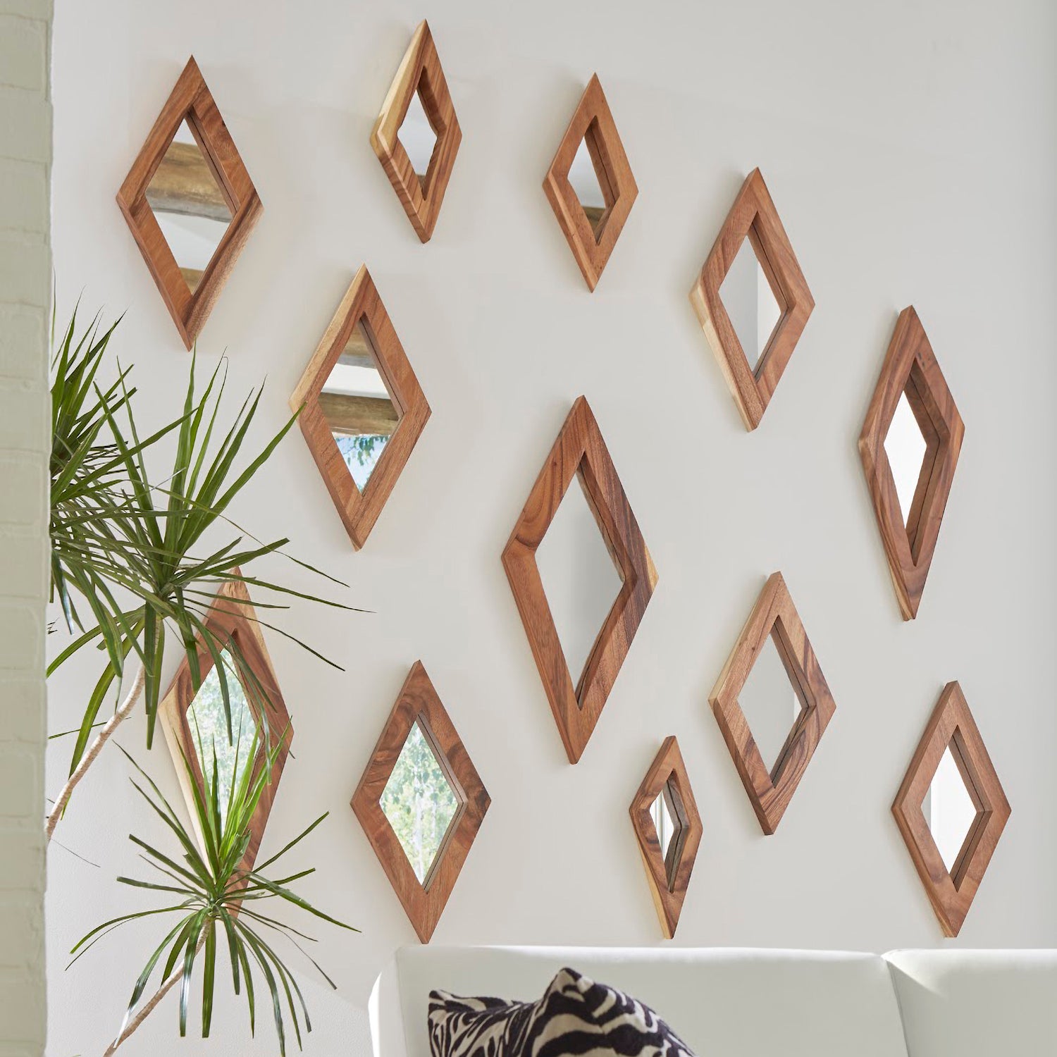 Phillips Collection Diamond Mirror