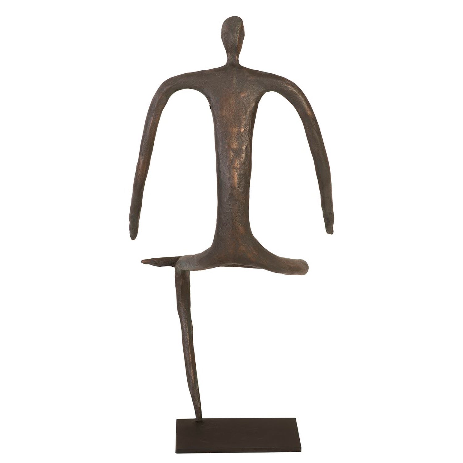 Phillips Collection Sitting Abstract Figure on Metal Base